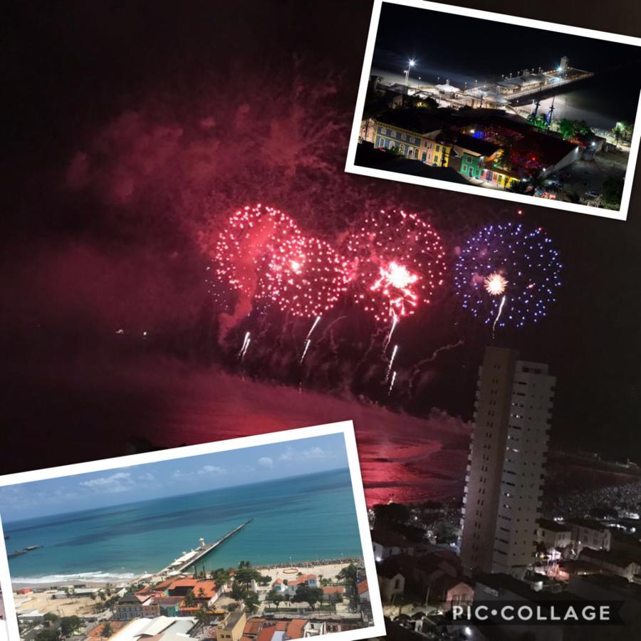 Apartamento Praia De Iracema Vista Para O Mar 18 Andar 포르탈레자 외부 사진