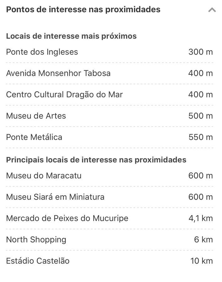 Apartamento Praia De Iracema Vista Para O Mar 18 Andar 포르탈레자 외부 사진